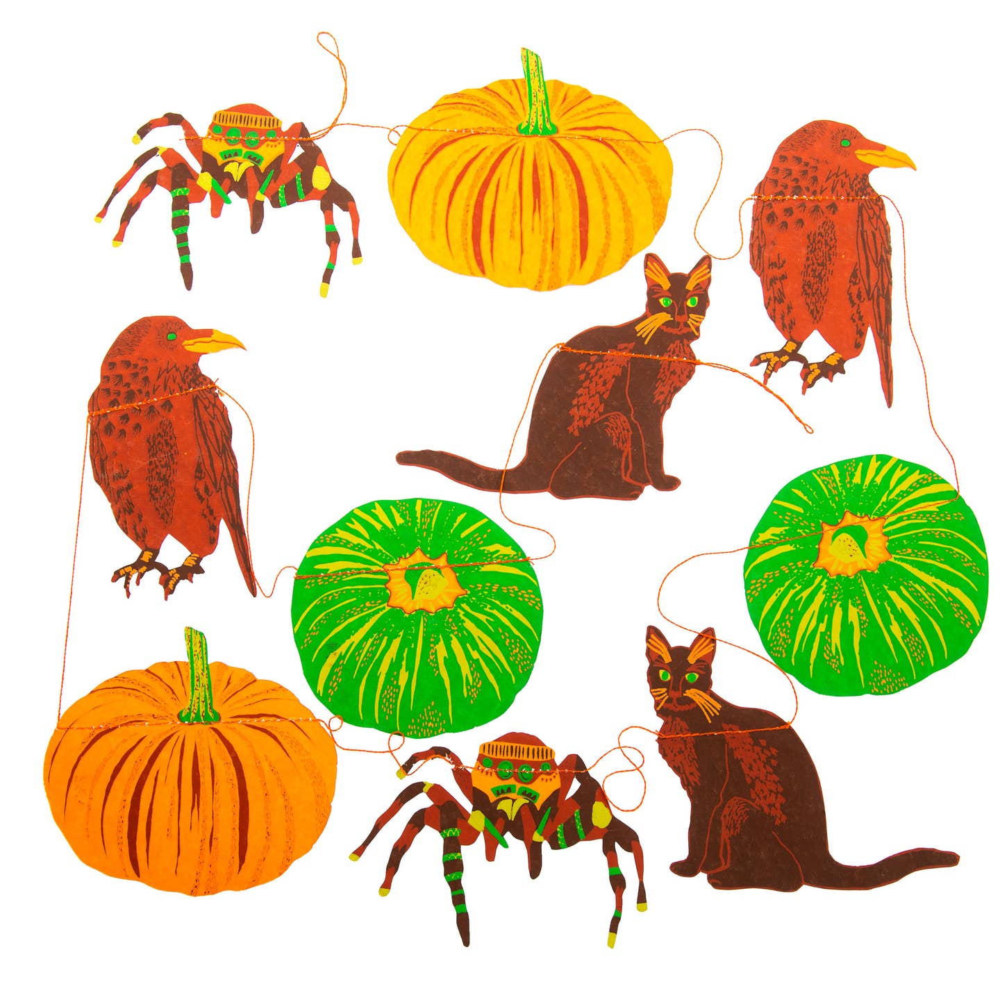 Pumpkin Garland.