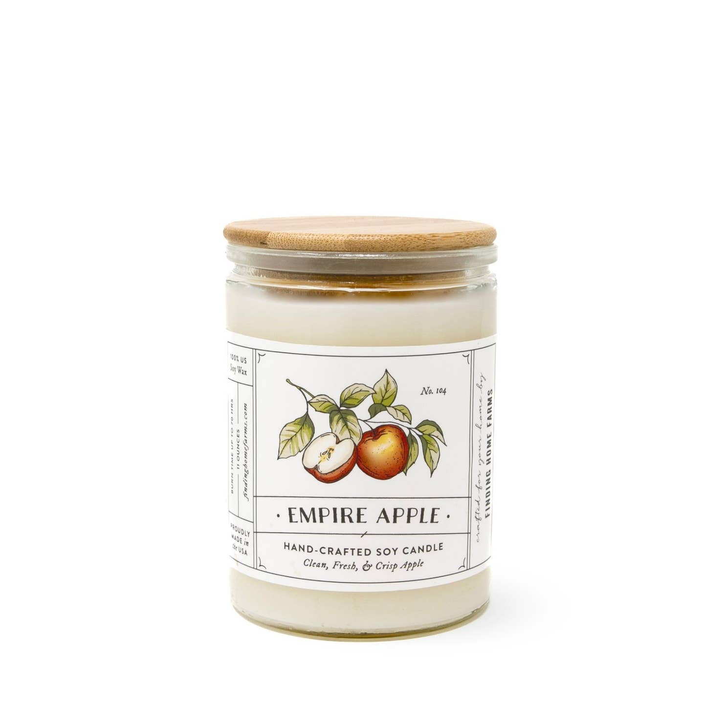 Candle jar labeled &