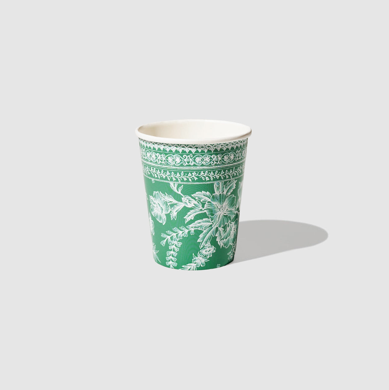 Emerald French Toile Paper Party Dinnerware