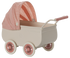 Coral Pram by Maileg for baby mice toys.