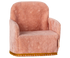 Rose colored chair for a Maileg mouse.