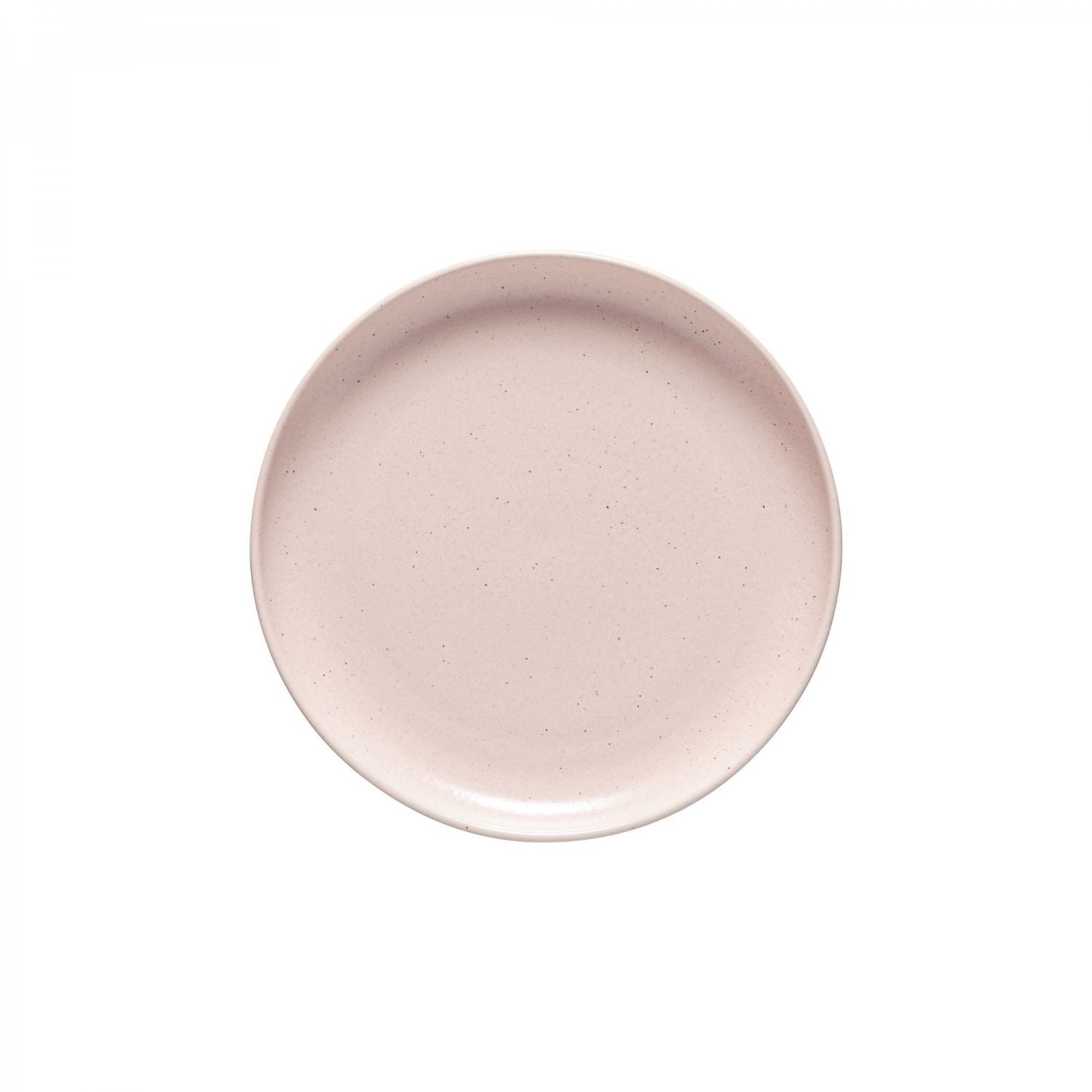 A fine Pacifica Marshmallow Dinnerware plate from the Casafina Living collection, featuring a matte finish, placed on a white background.