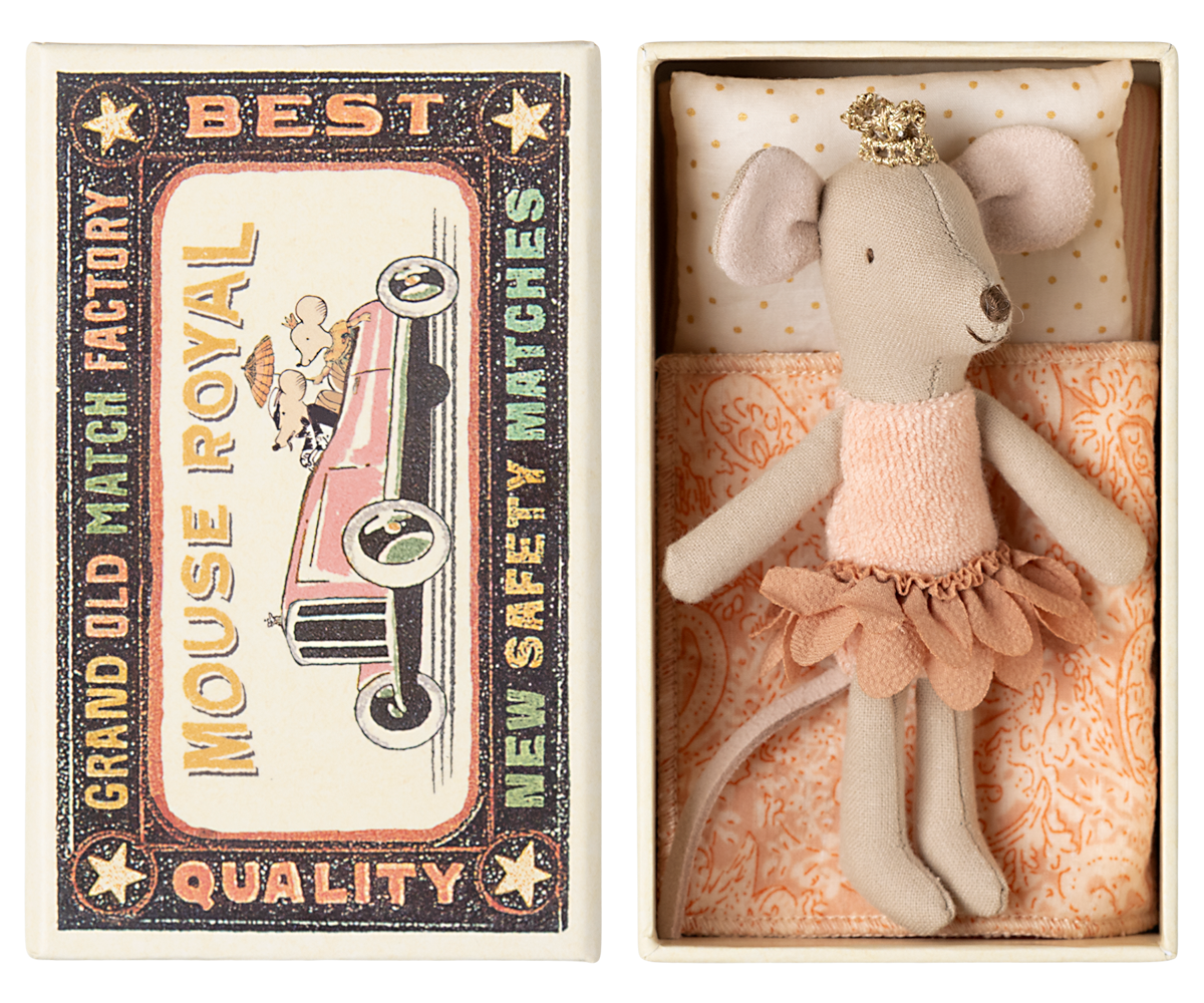 Little Sister Princess Mouse in Matchbox.