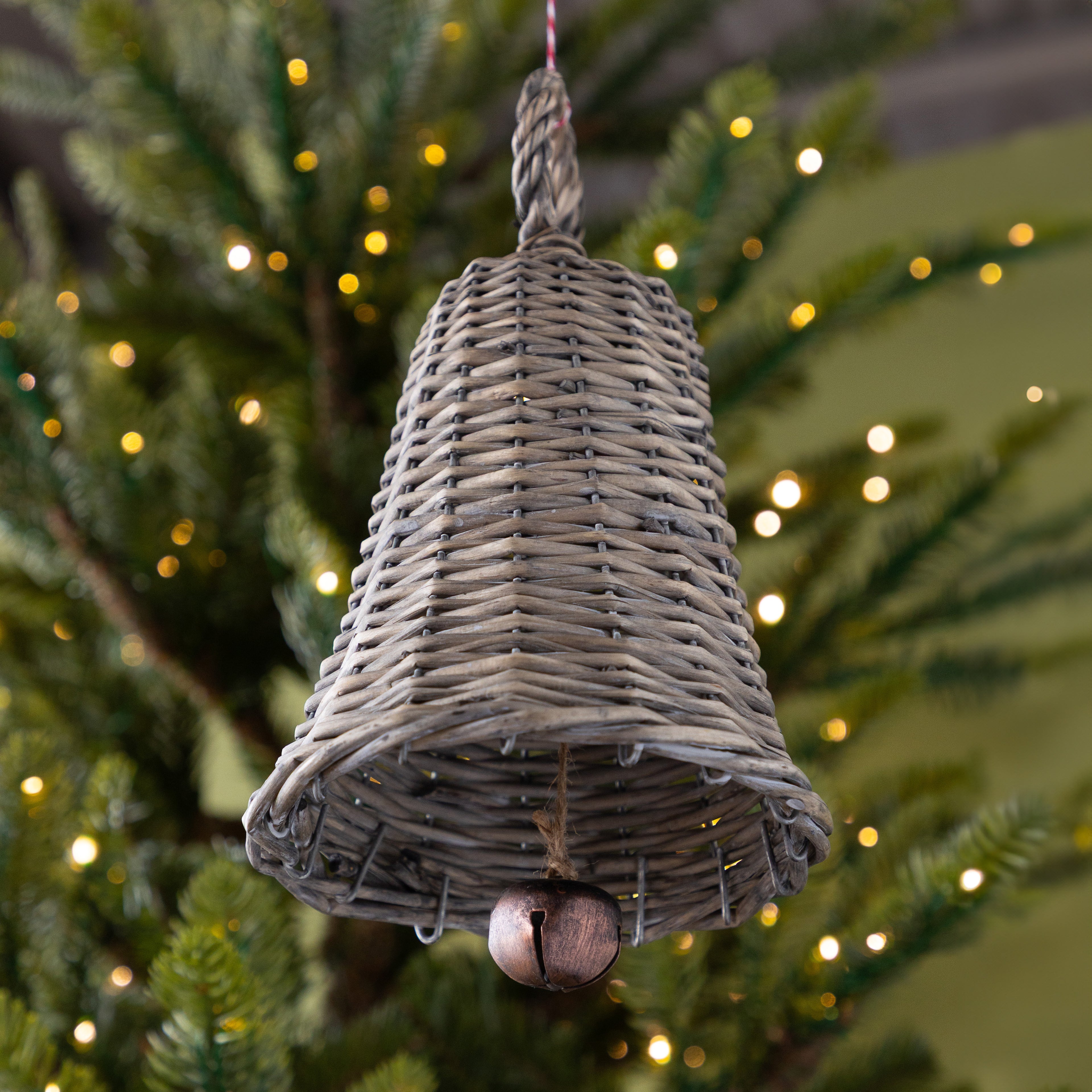 Woven Bell Ornaments