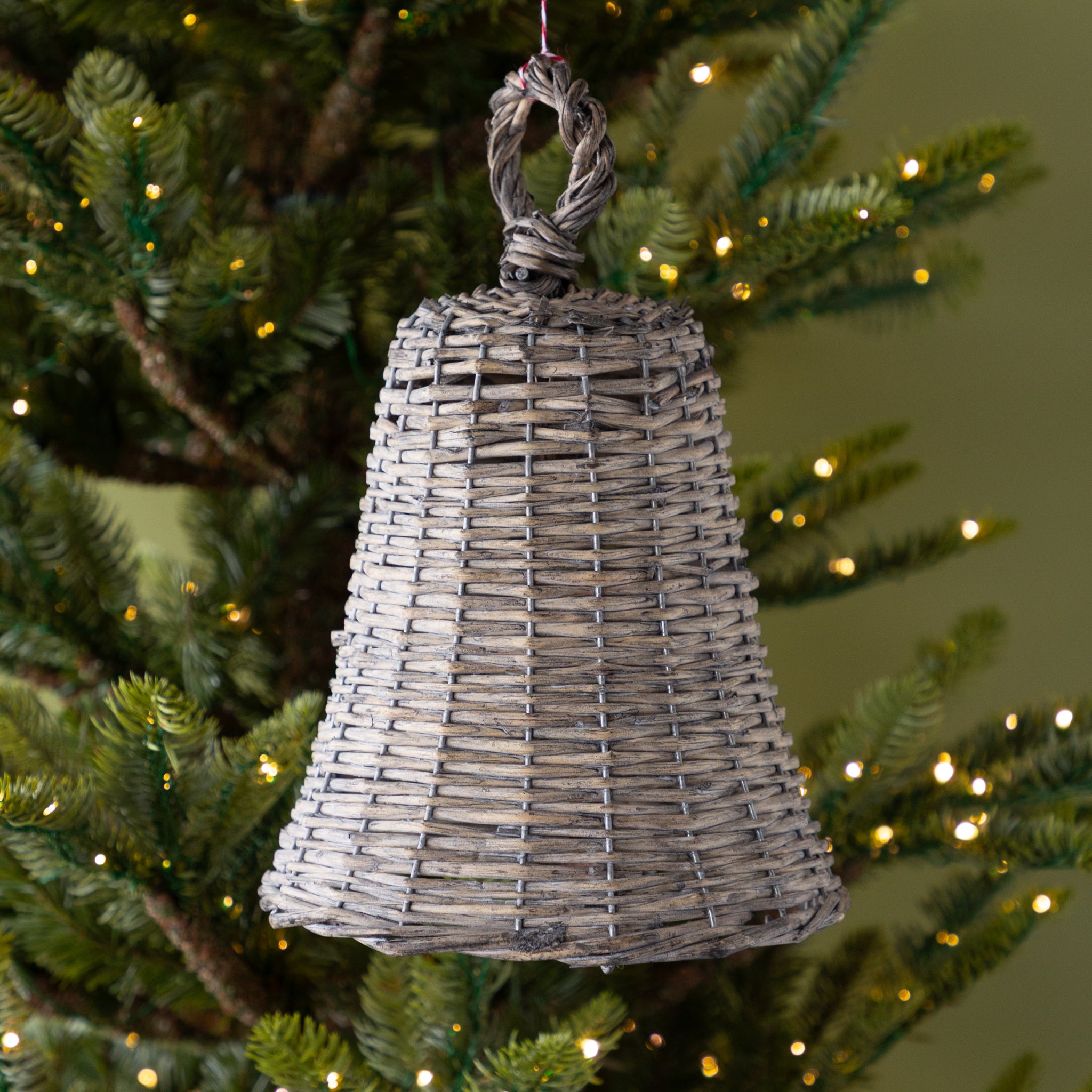 Woven Bell Ornaments