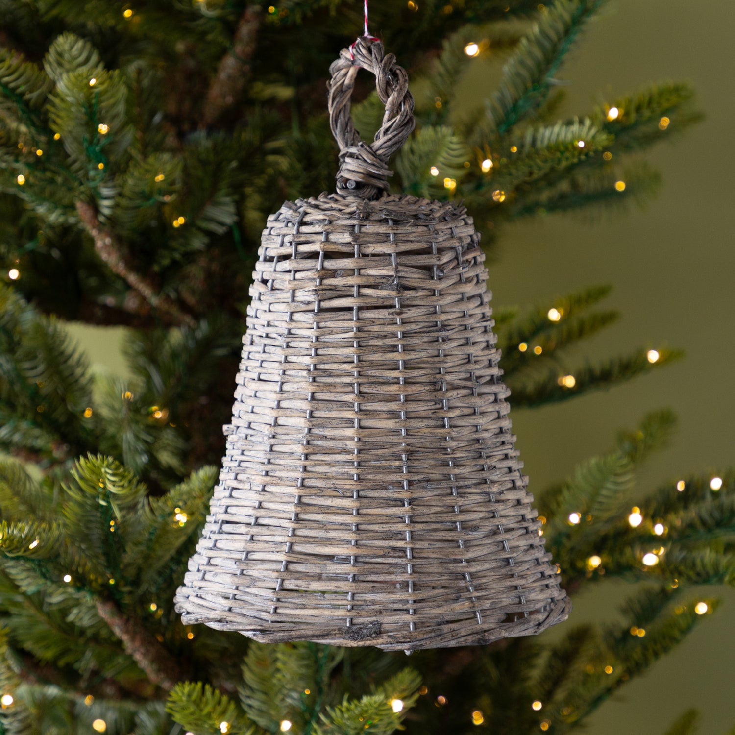 Woven Bell Ornaments