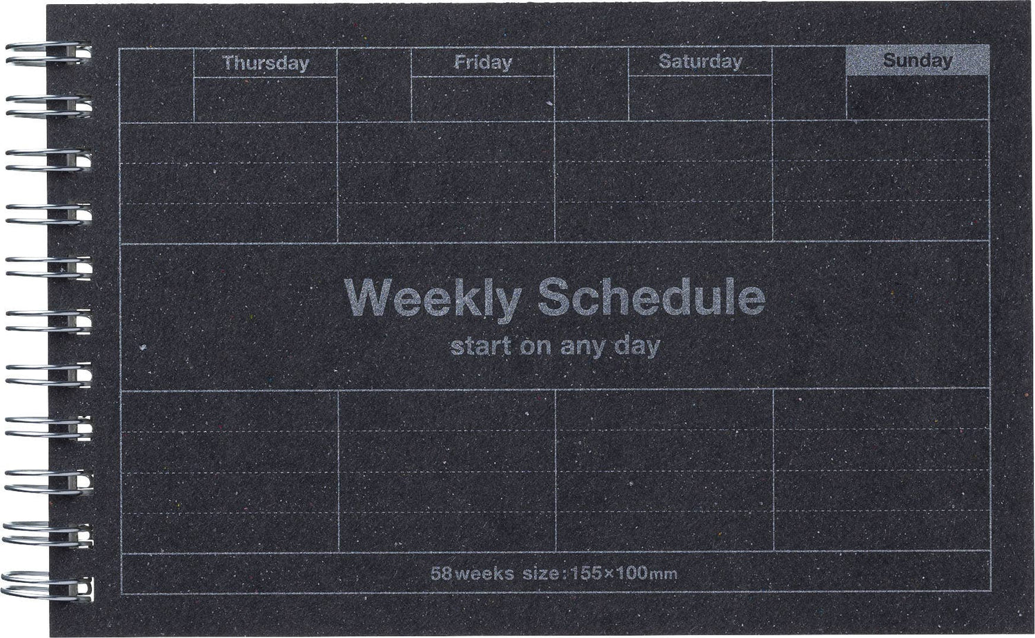 Dayfree Weekly Schedule