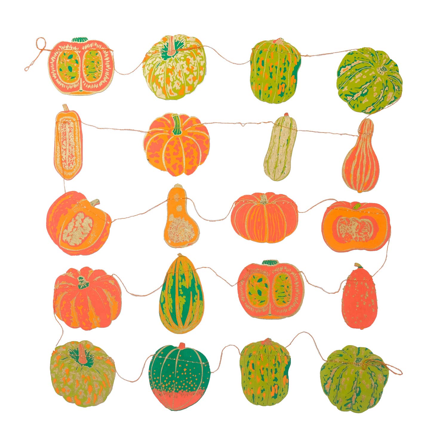 Squashes garland.