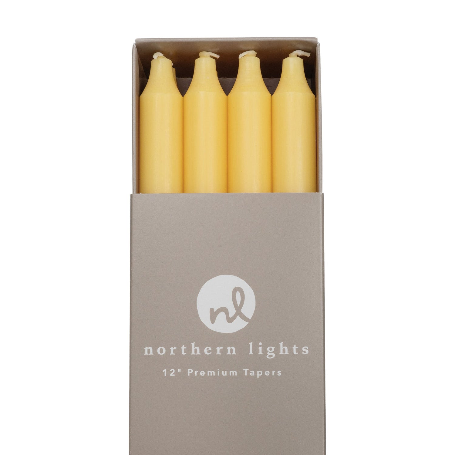 Lemon Zest 12&quot; Taper Candle