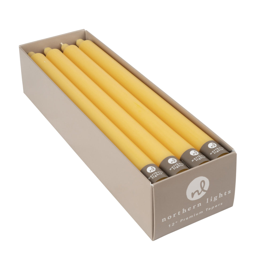 Lemon Zest 12&quot; Taper Candle