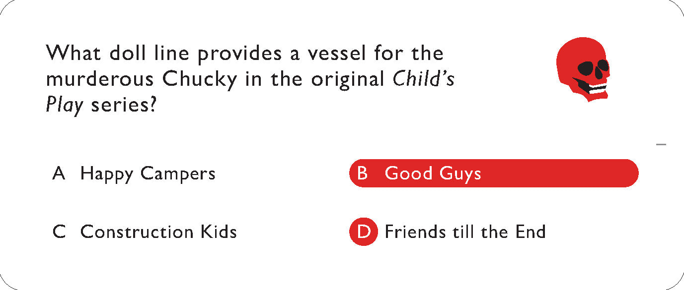 Question about Chucky&