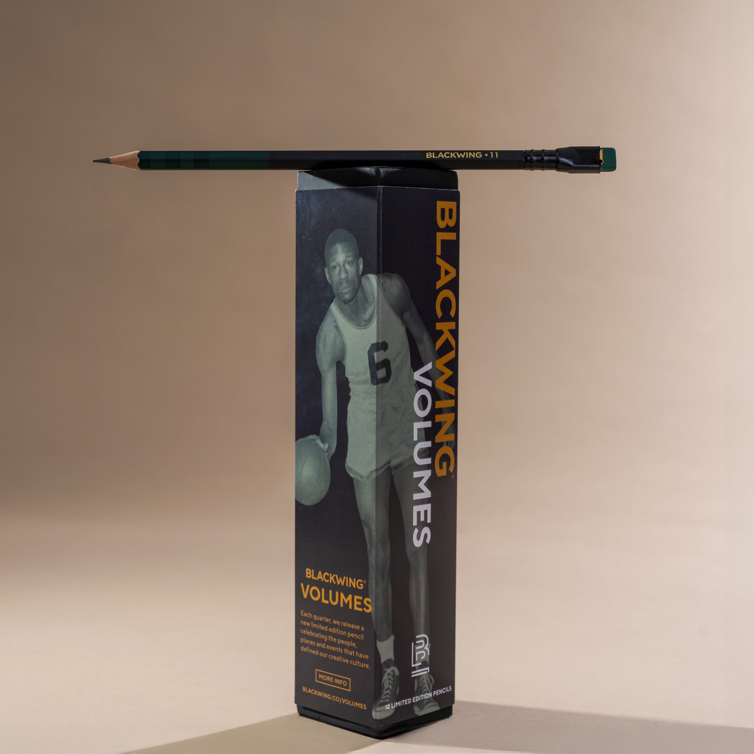 Blackwing Volume 11, Tribute to Bill Russell. The design features a green and black colorway with his iconic