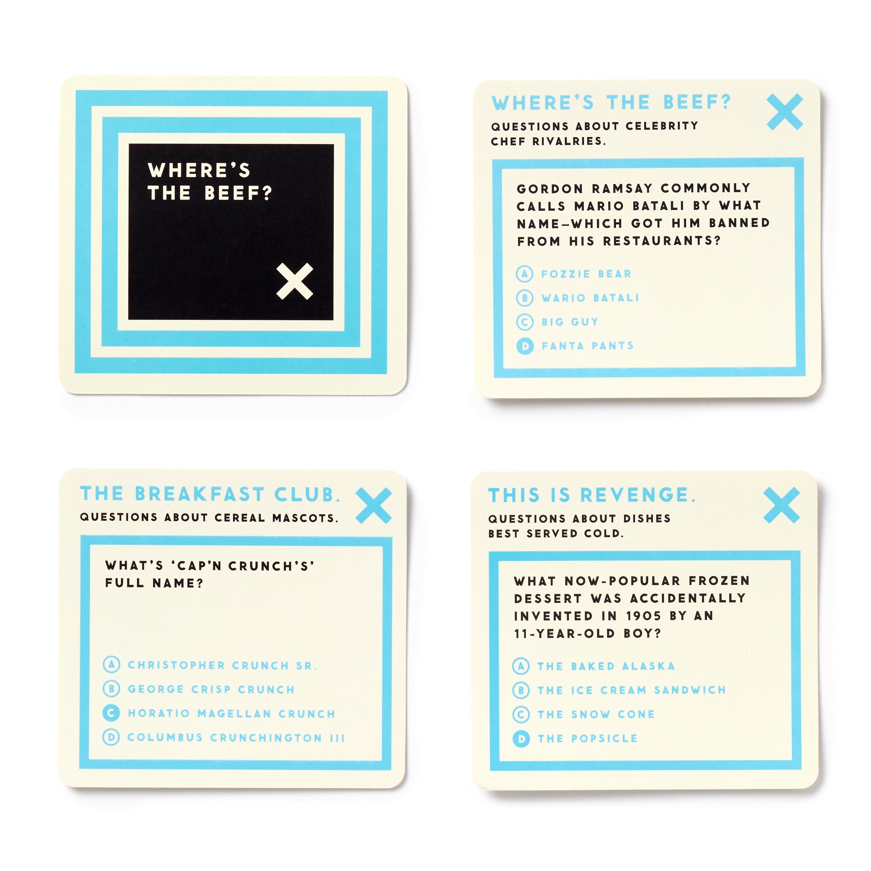 Samples of questions