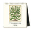 Cavallini 2026 Herbarium calendar. 