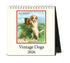 Cavallini 2026 Vintage Dogs calendar. 