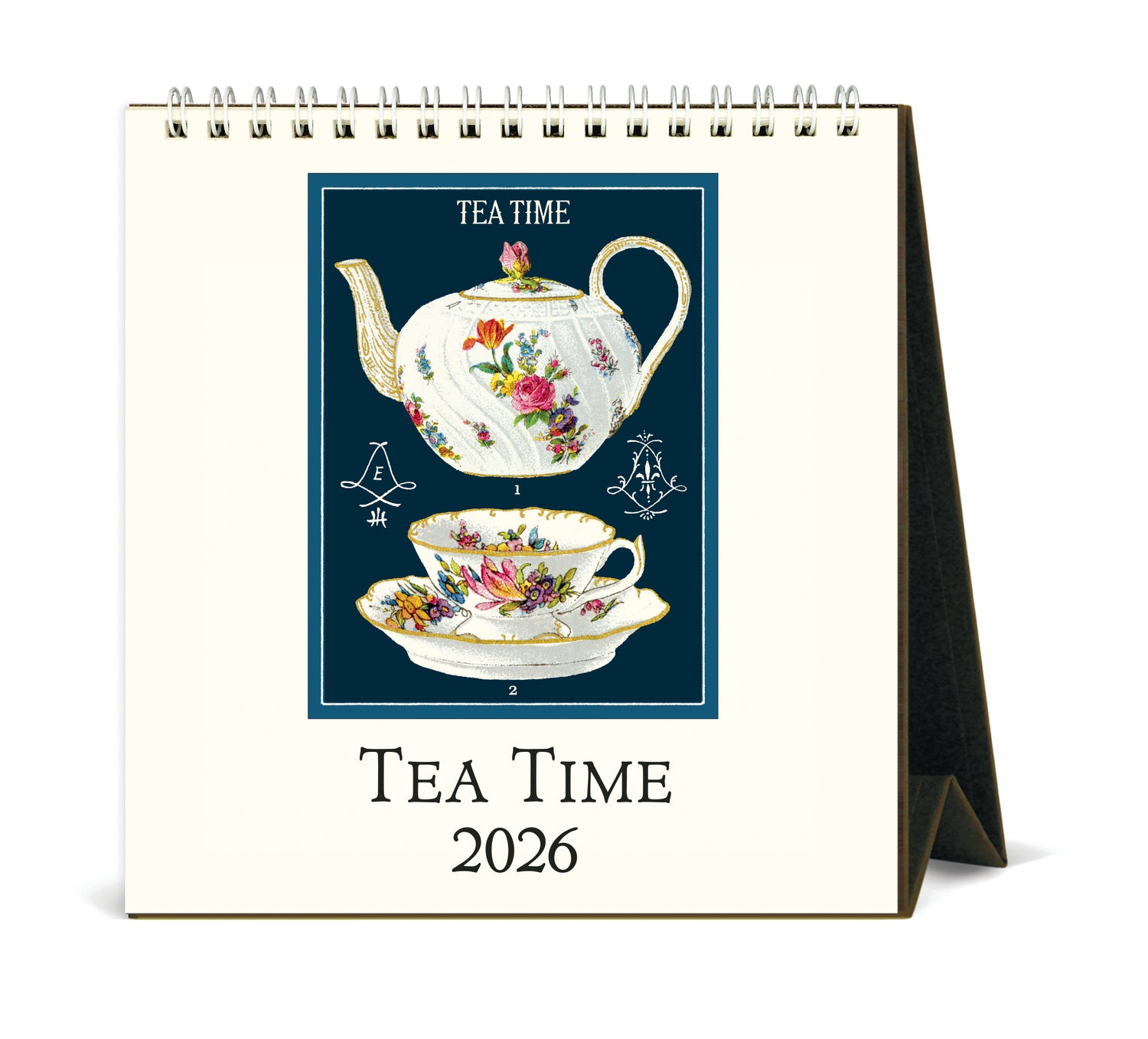 Cavallini Tea Time 2026 calendar. 