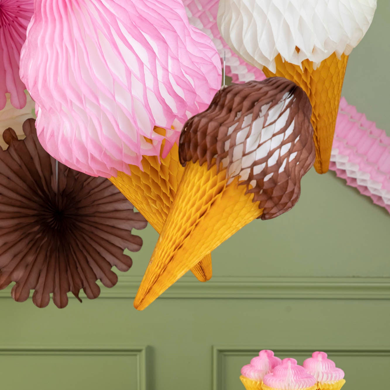 Honeycomb Large Ice Cream Cone