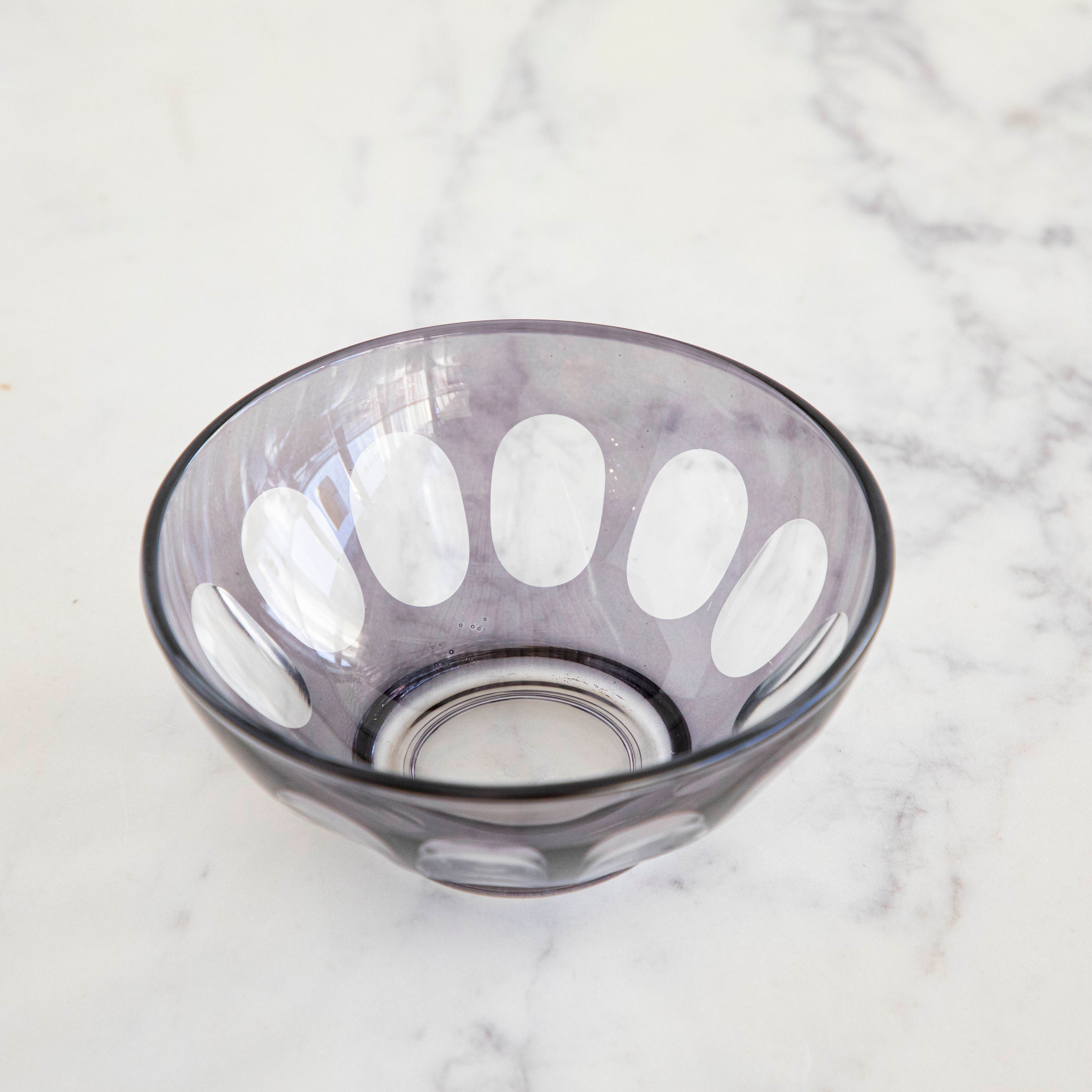 Rialto Smoke Glass Bowl