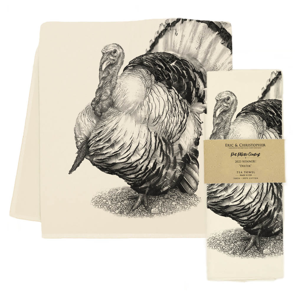Dexter Turkey Tea Towel