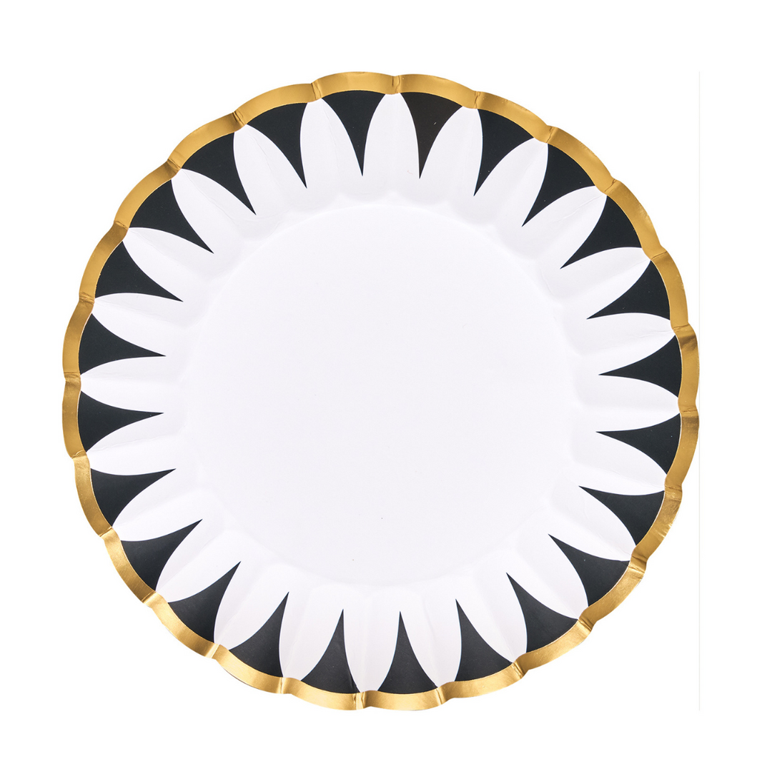 Cordoba Flower Paper Plate