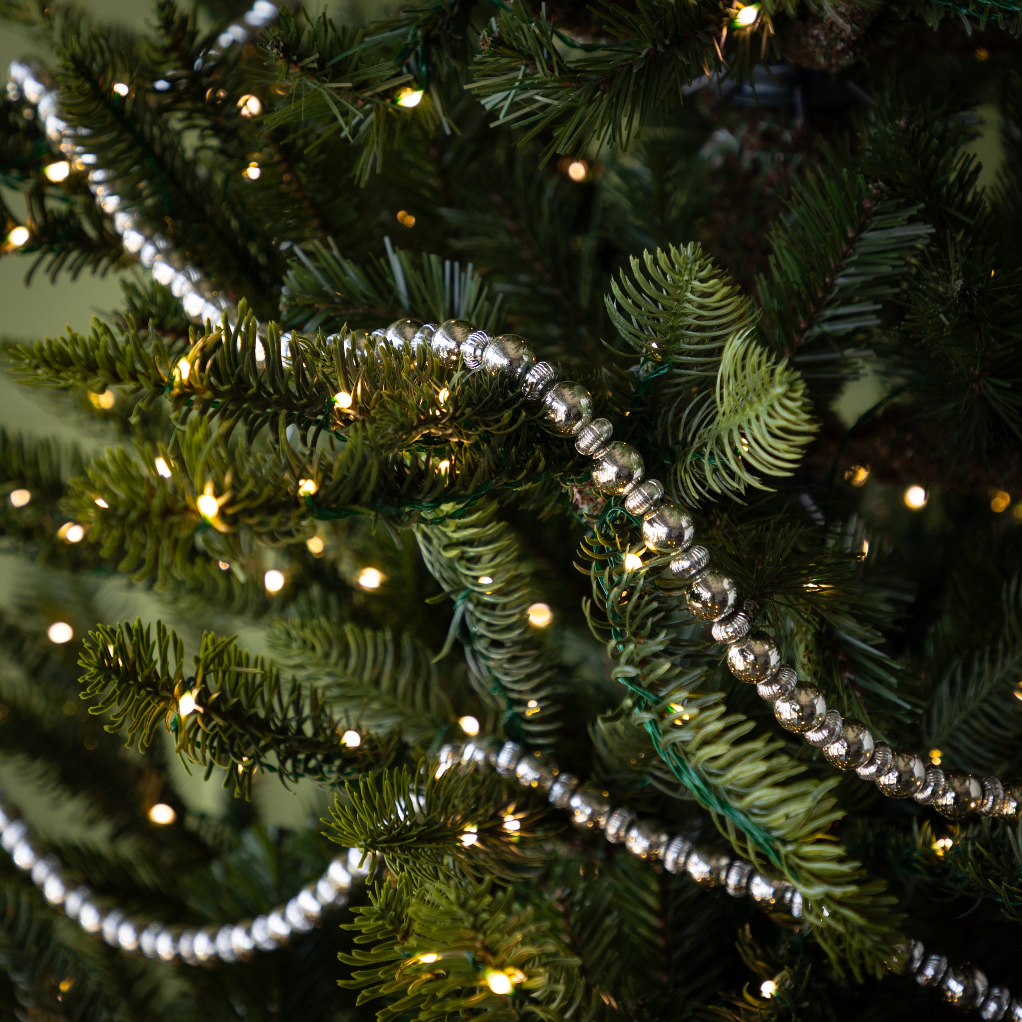 Silver & Gold Bead Garland