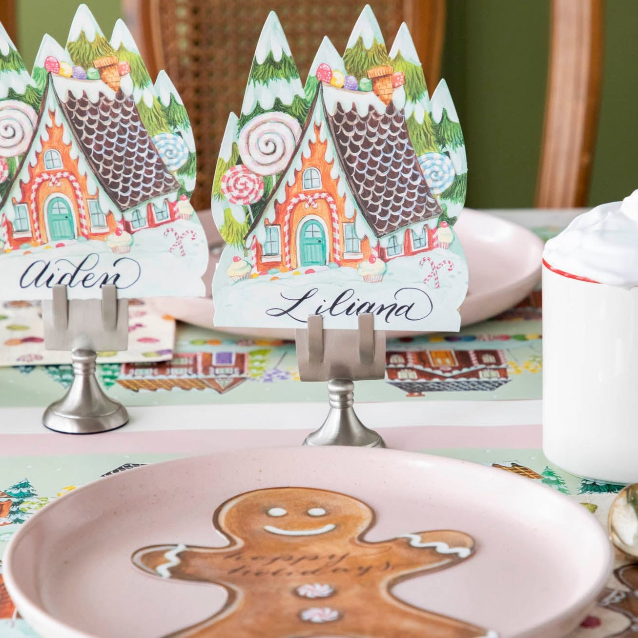Gingerbread Place Card
