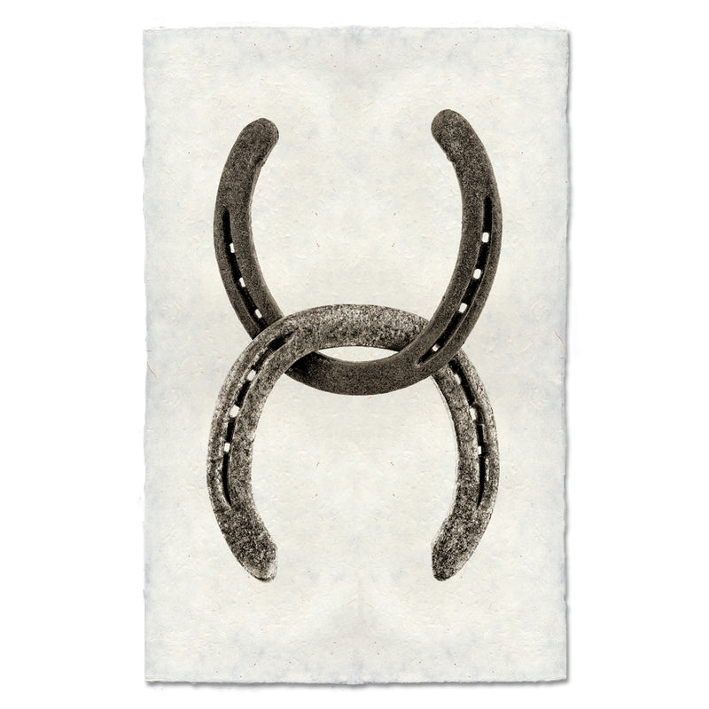 Barloga horseshoes art work.