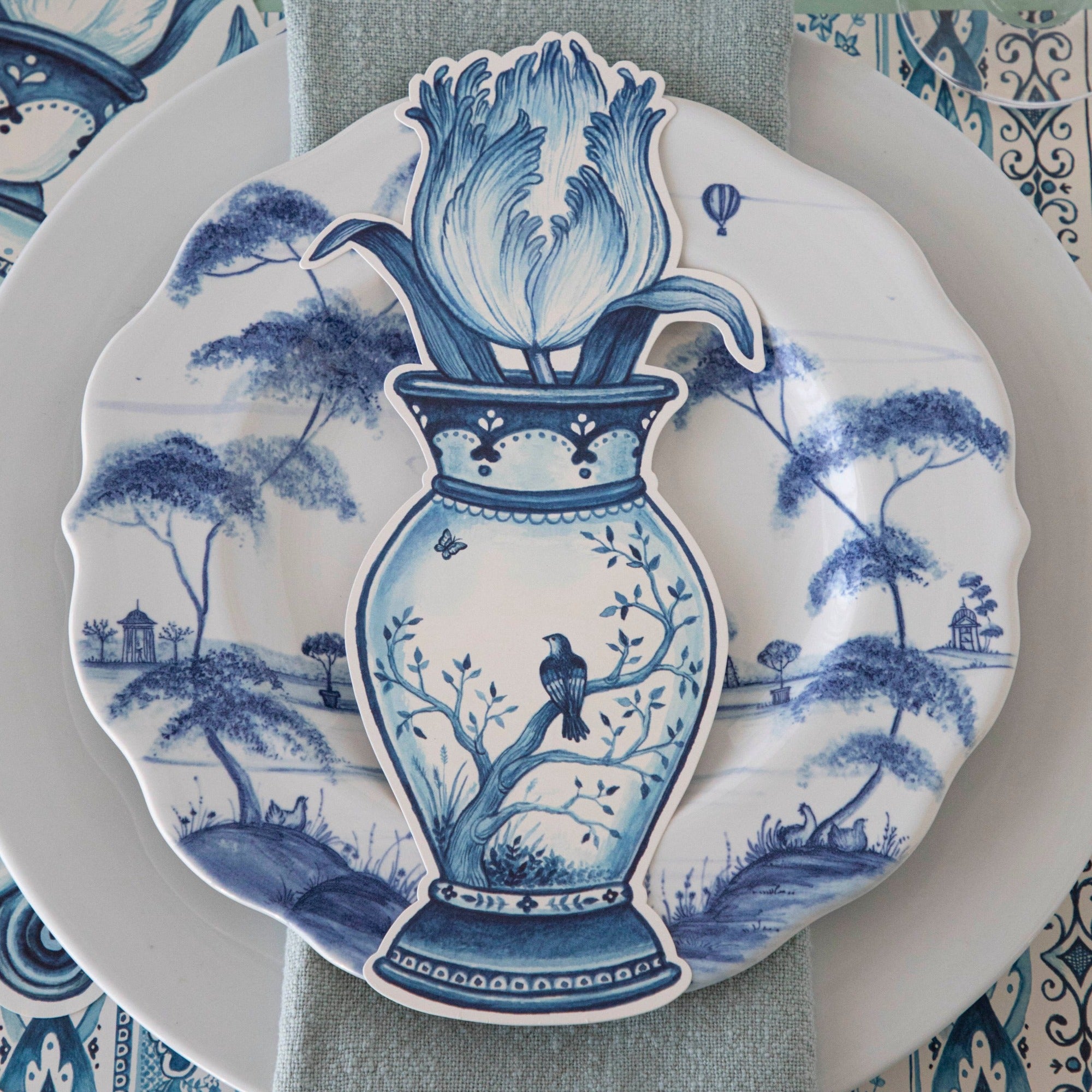 Country Estate Delft Blue Dinnerware