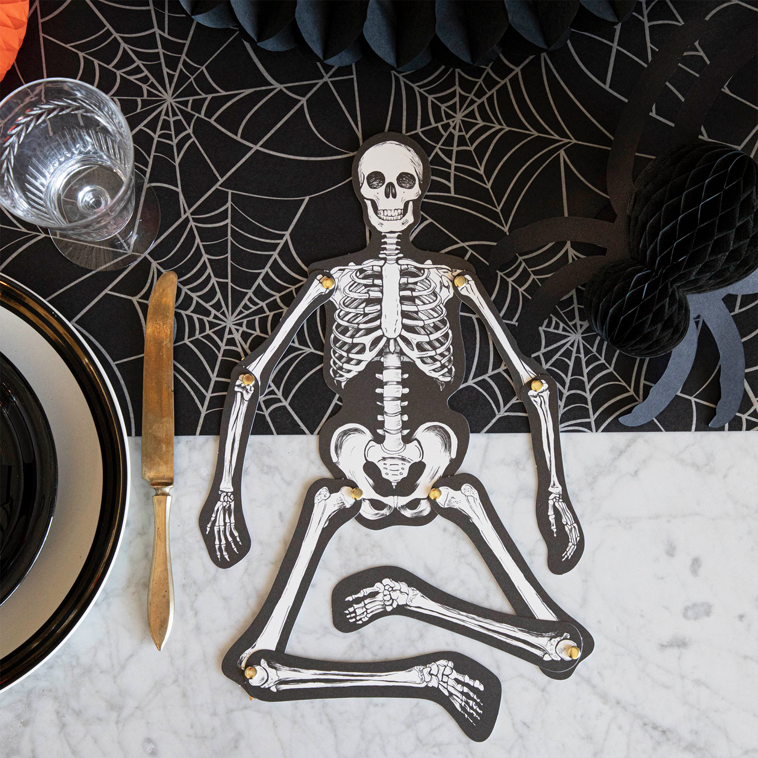 Articulated Skeleton Decorative Accent
