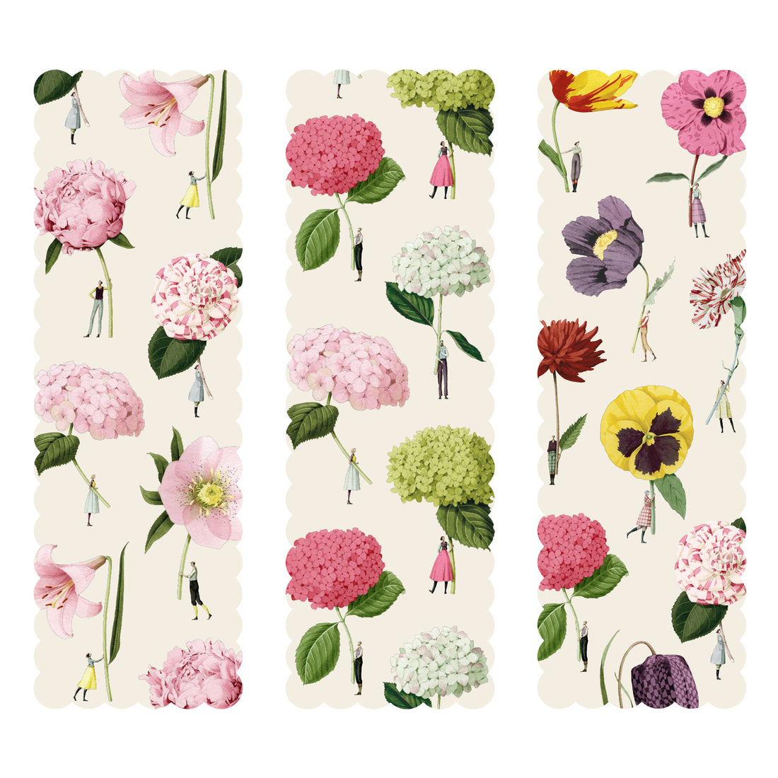 Botanical Bookmarks Set of 3