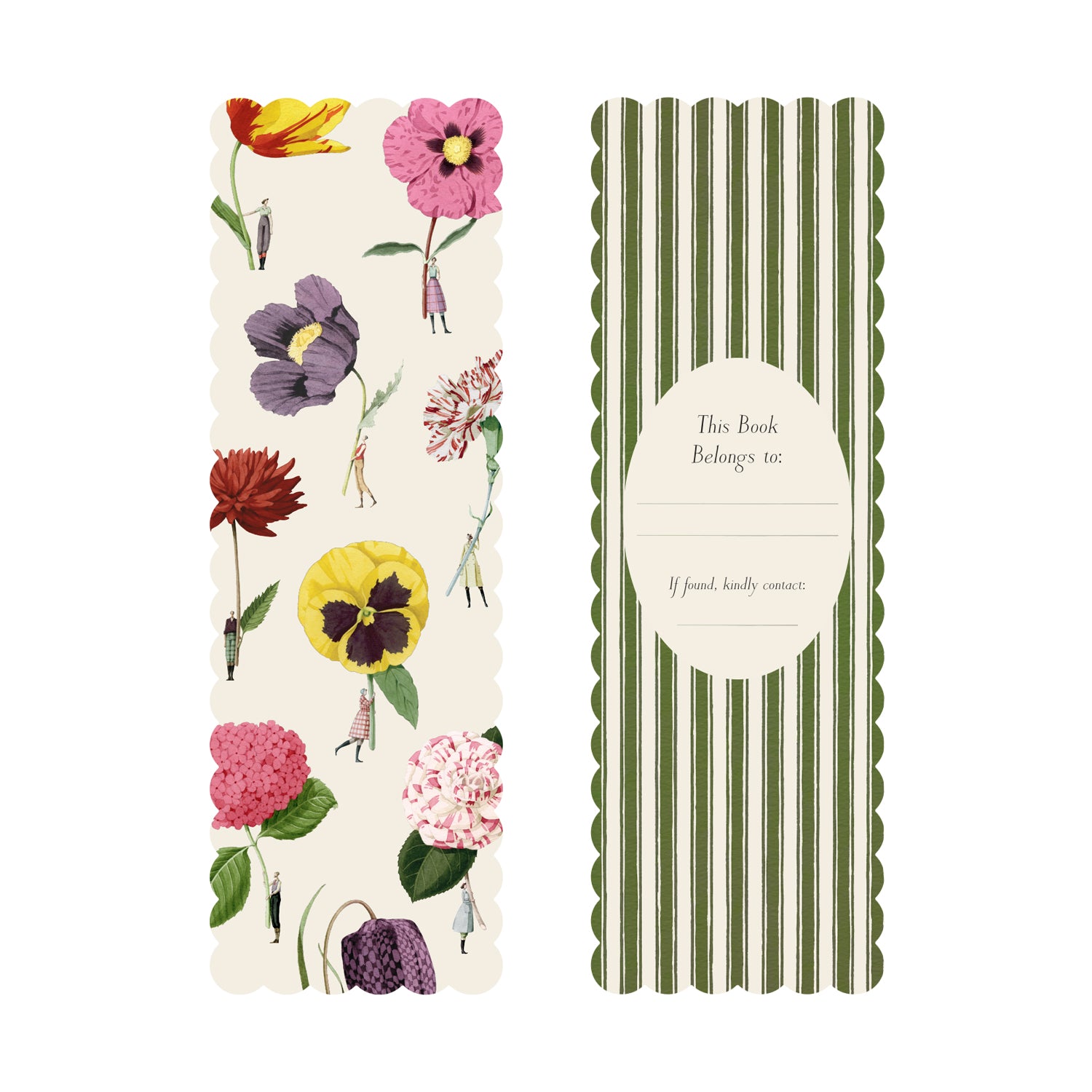 Botanical Bookmarks Set of 3
