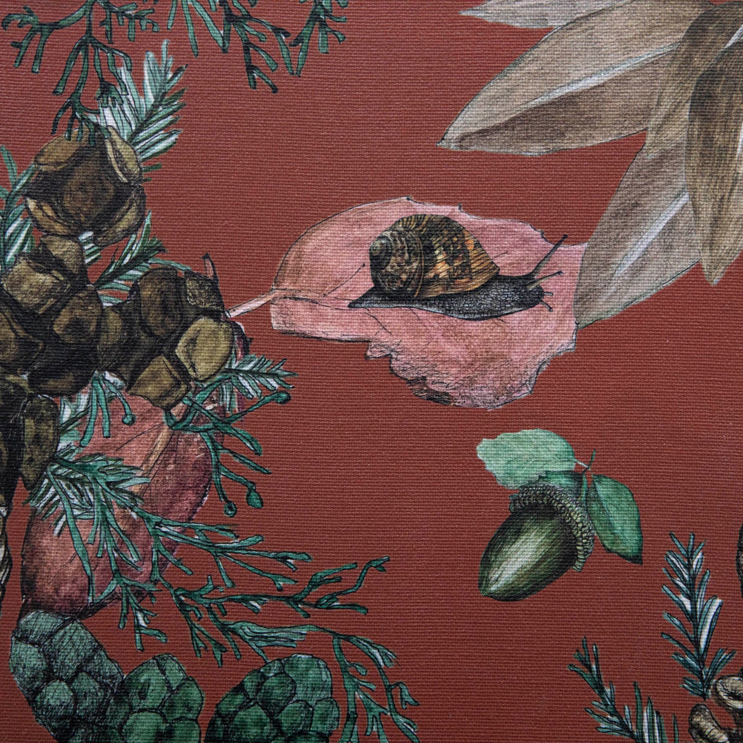 Italian Bird & Floral Placemat, Sold Individually