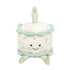 Mon Ami blue birthday cake plush toy. 