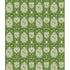 A Moss Fable Toile Wallpaper with birds on it, radiating elegance by Hester & Cook.