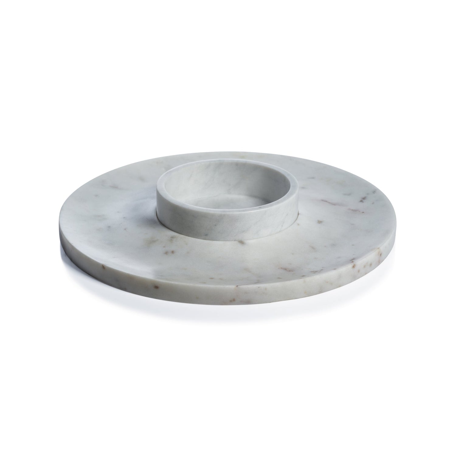 Marble Chip and Dip Server on a white background.