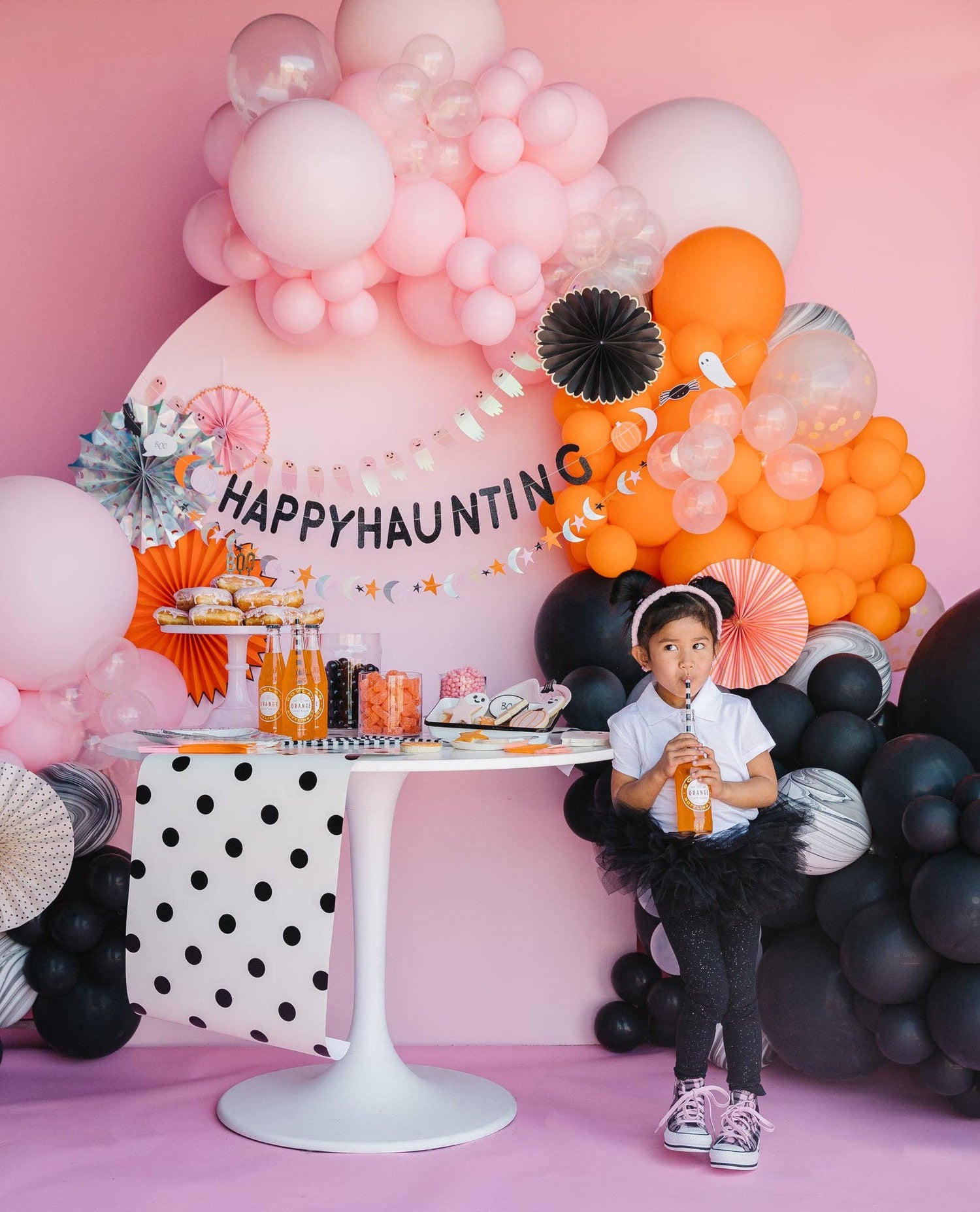 Happy Haunting Party Fans