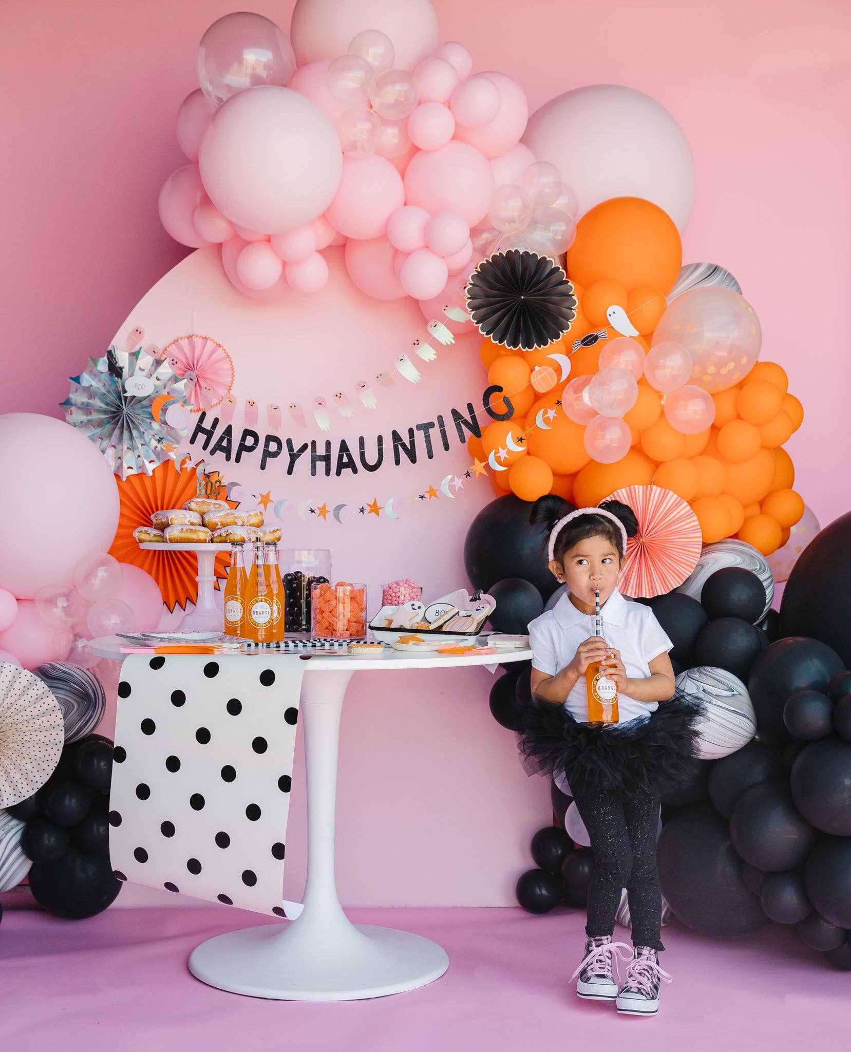 Happy Haunting Party Fans
