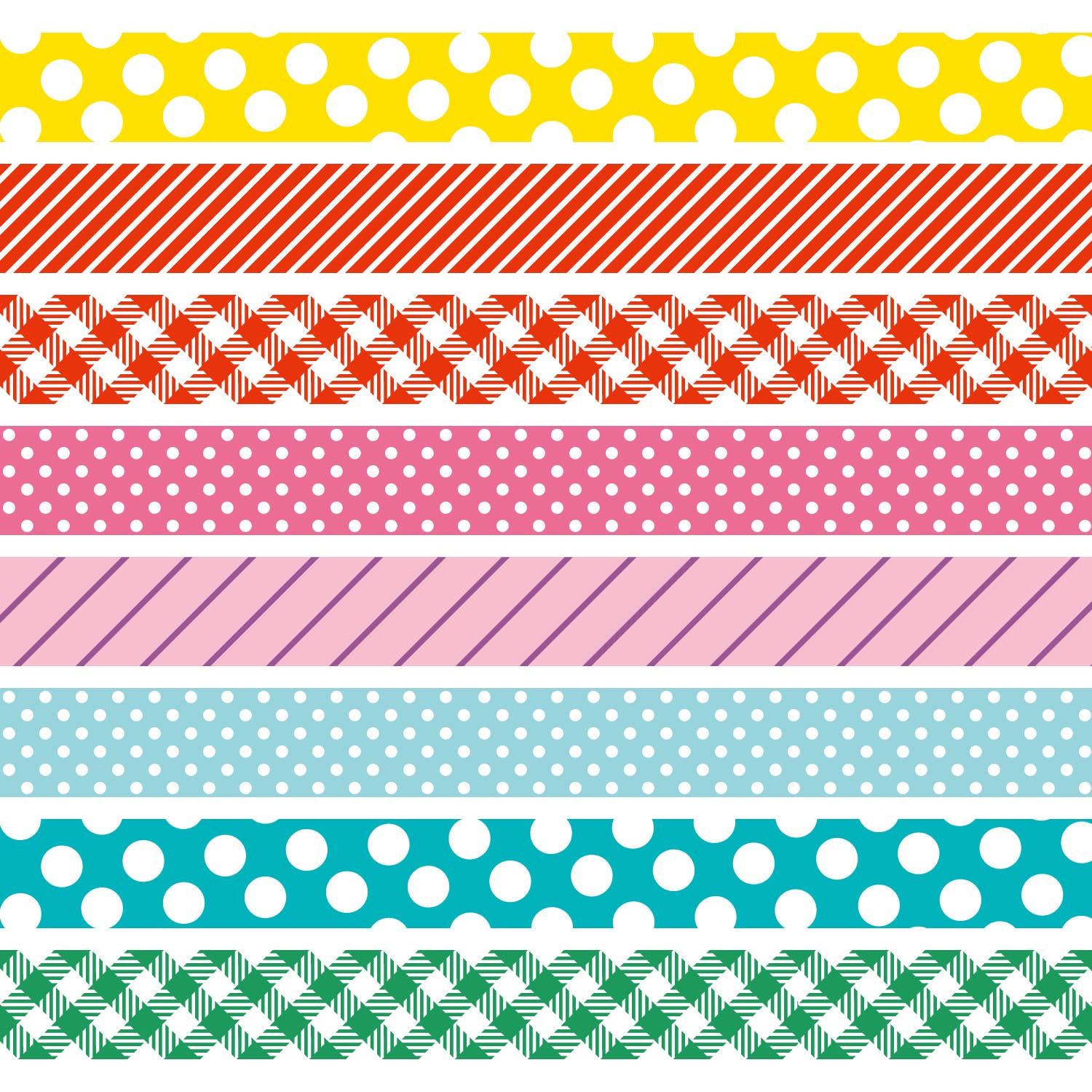 Masking Tape Set of 8 Rolls