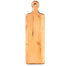 Maple Artisan Plank Serving Board with a hole in the handle.