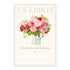 Bookplate with artwork of a cheerful bouquet of flowers in a can with From the Personal Collection of printed below. 