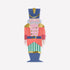A paper napkin by Meri Meri in the shape and image of a Soldier from the Nutcracker ballet. 