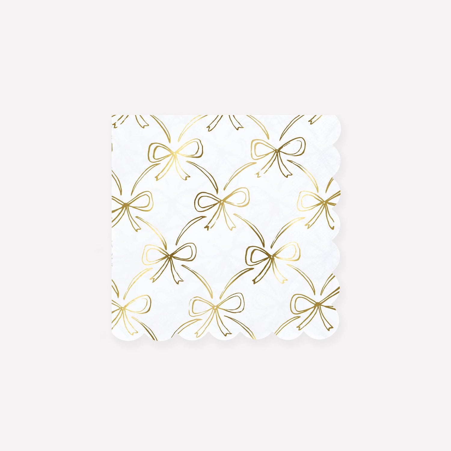 Gold Bow Napkin