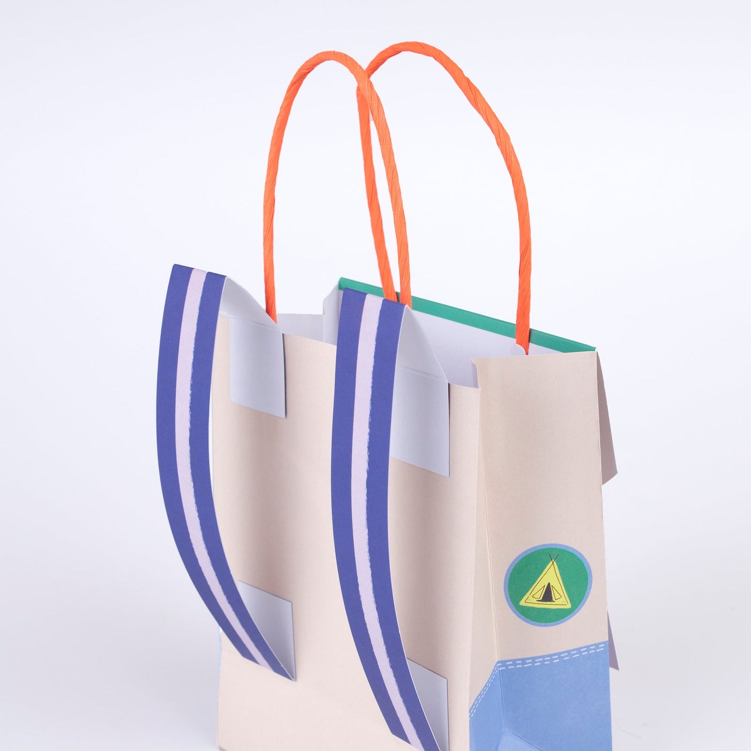 Meri Meri Camping Adventure Backpack Party Bag. 