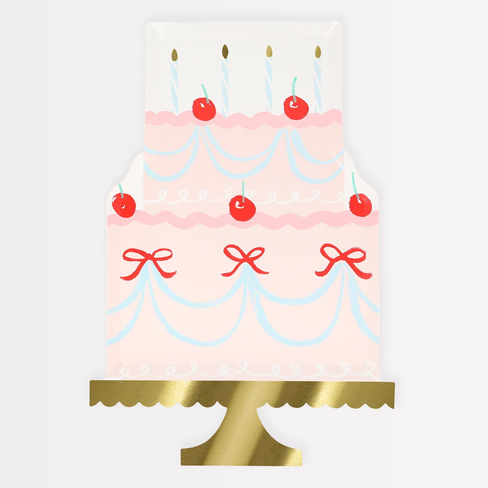 Fancy Cake Shaped Plates by Meri Meri.
