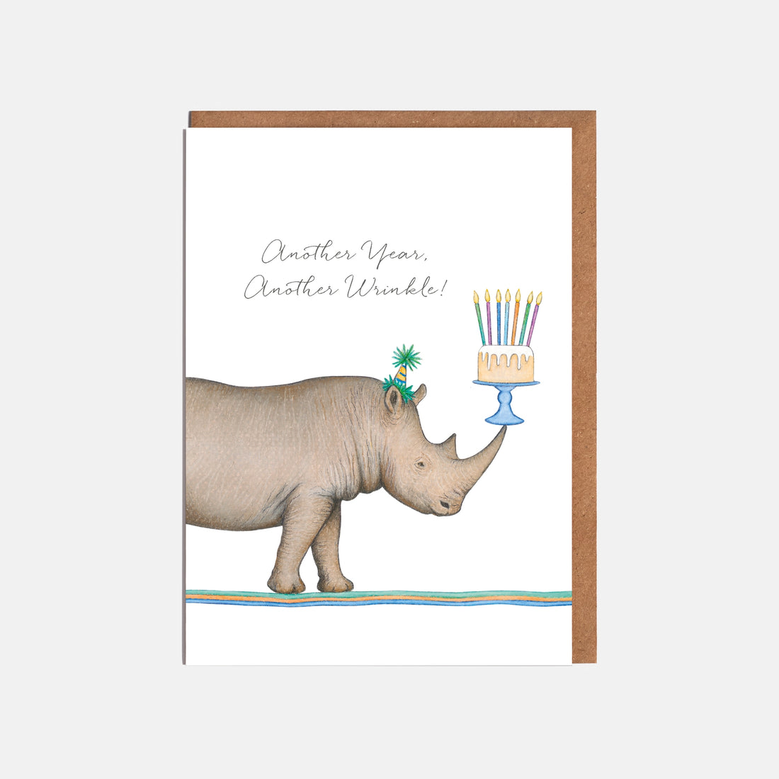 Lottie Murphy Rhino Birthday Card - &