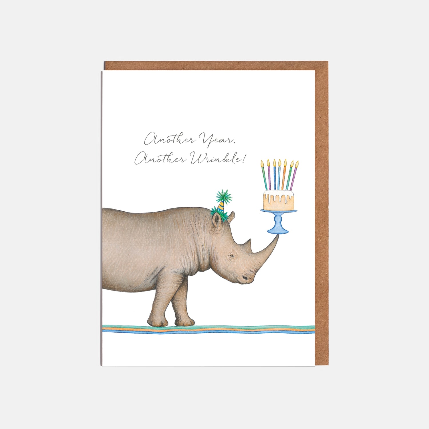 Lottie Murphy Rhino Birthday Card - &