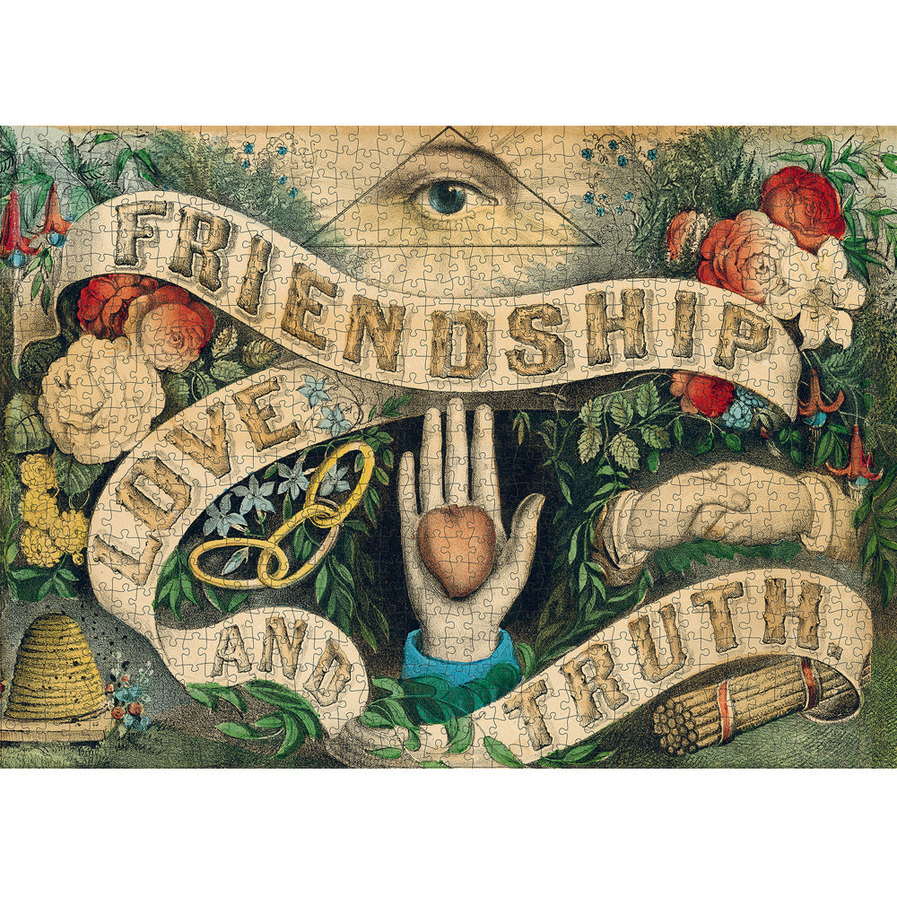 John Derian: Friendship, Love, and Truth 1,000 Piece Puzzle
