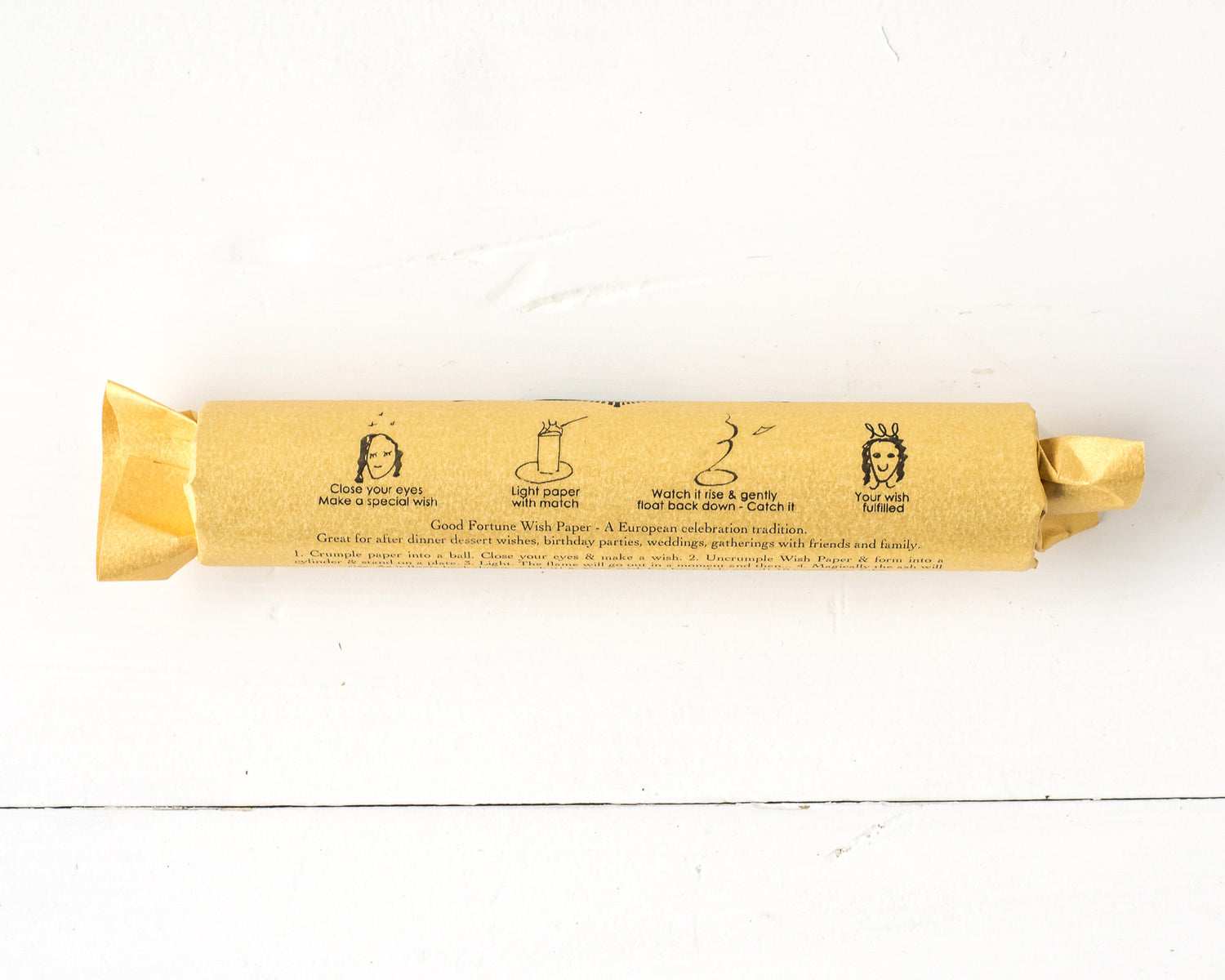 A roll of  Tops Malibu Wish Papers on a white background.