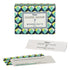 A Chronicle Books Bizarre Facts Quiz gamebook with a card and a piece of paper, perfect for social gatherings.