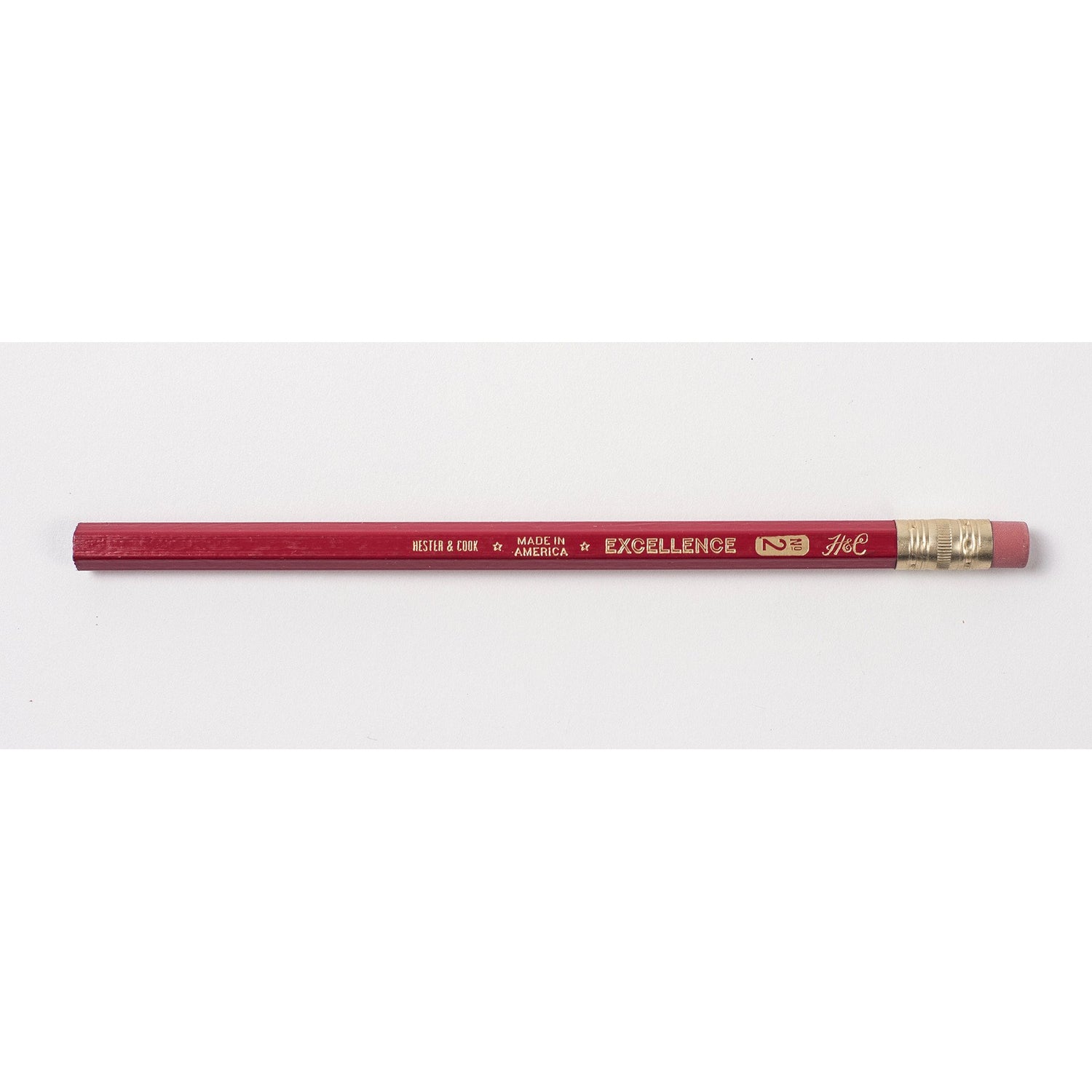 A Jumbo Hex Pencil by Hester & Cook on a white background.
